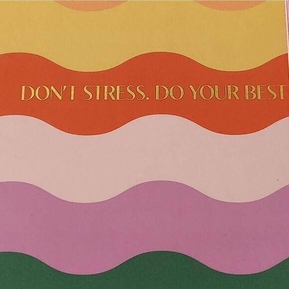 Self Care Journal "Dont Stress. Do Your Best NWT - Picture 6 of 6